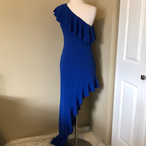PrettyLittleThing One Shoulder Dress Sz 10 - Picture 6 of 8